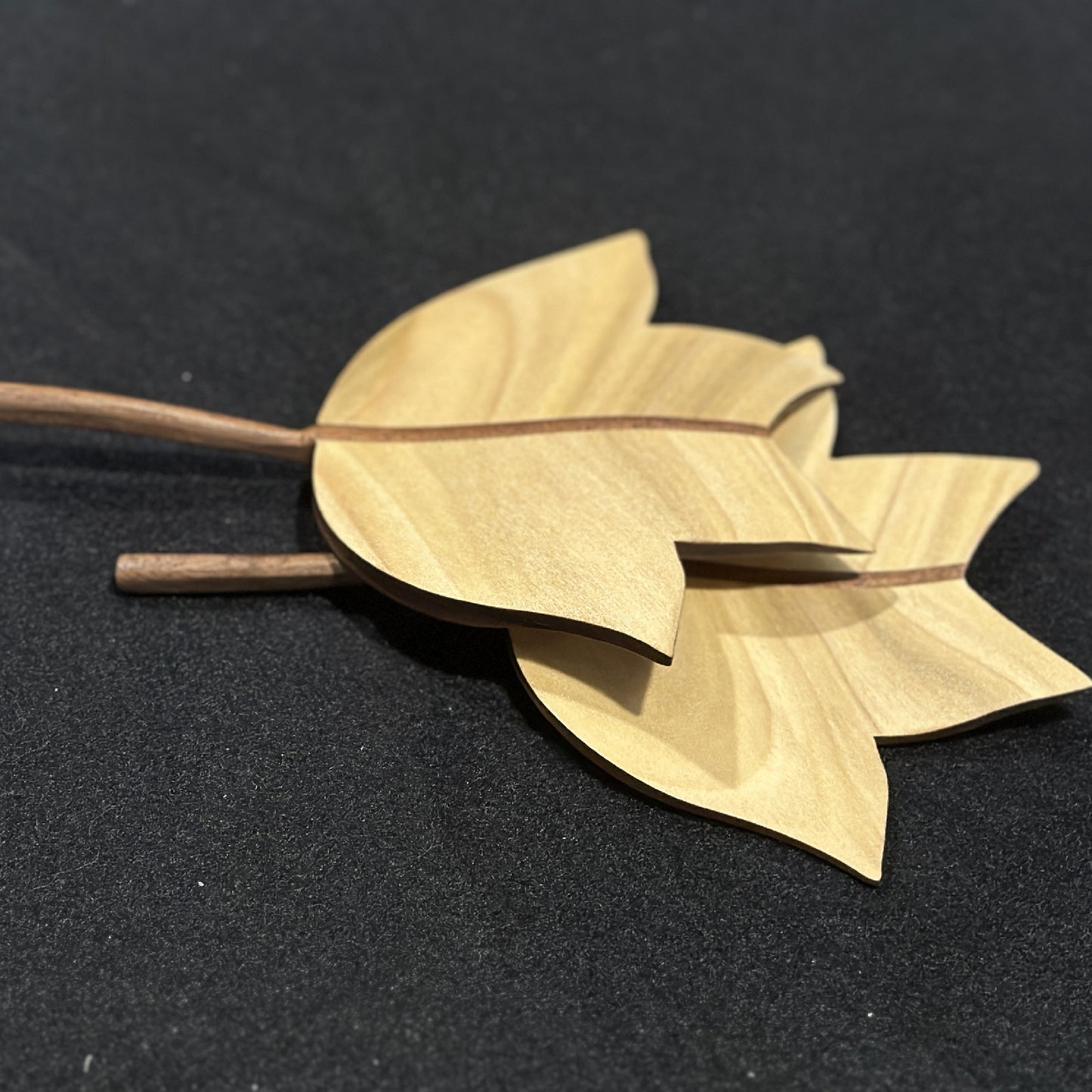 Tulip Poplar Leaf Sculpture