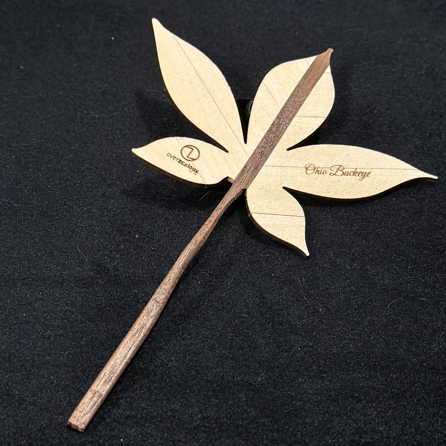 Ohio Buckeye Leaf Sculpture