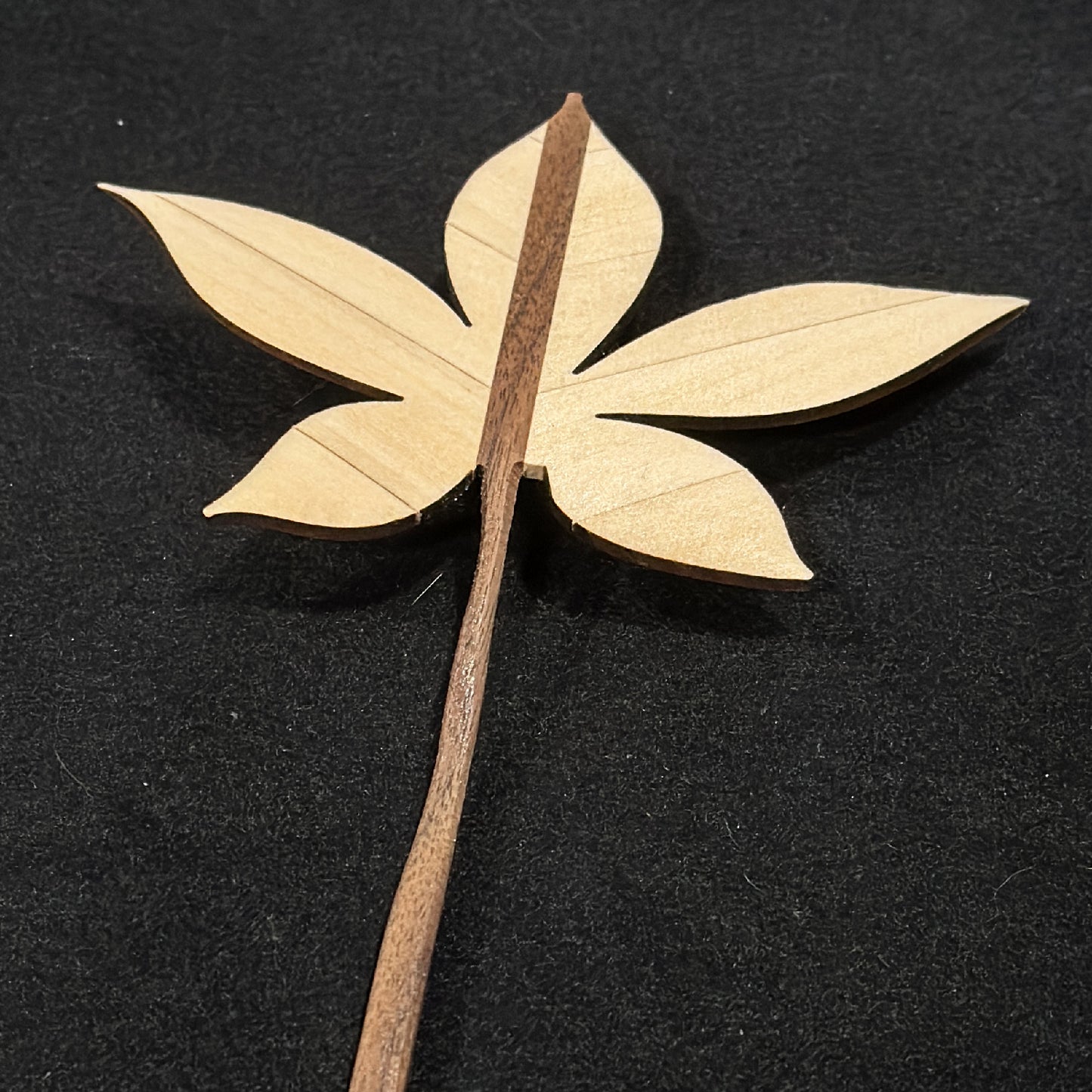 Ohio Buckeye Leaf Sculpture