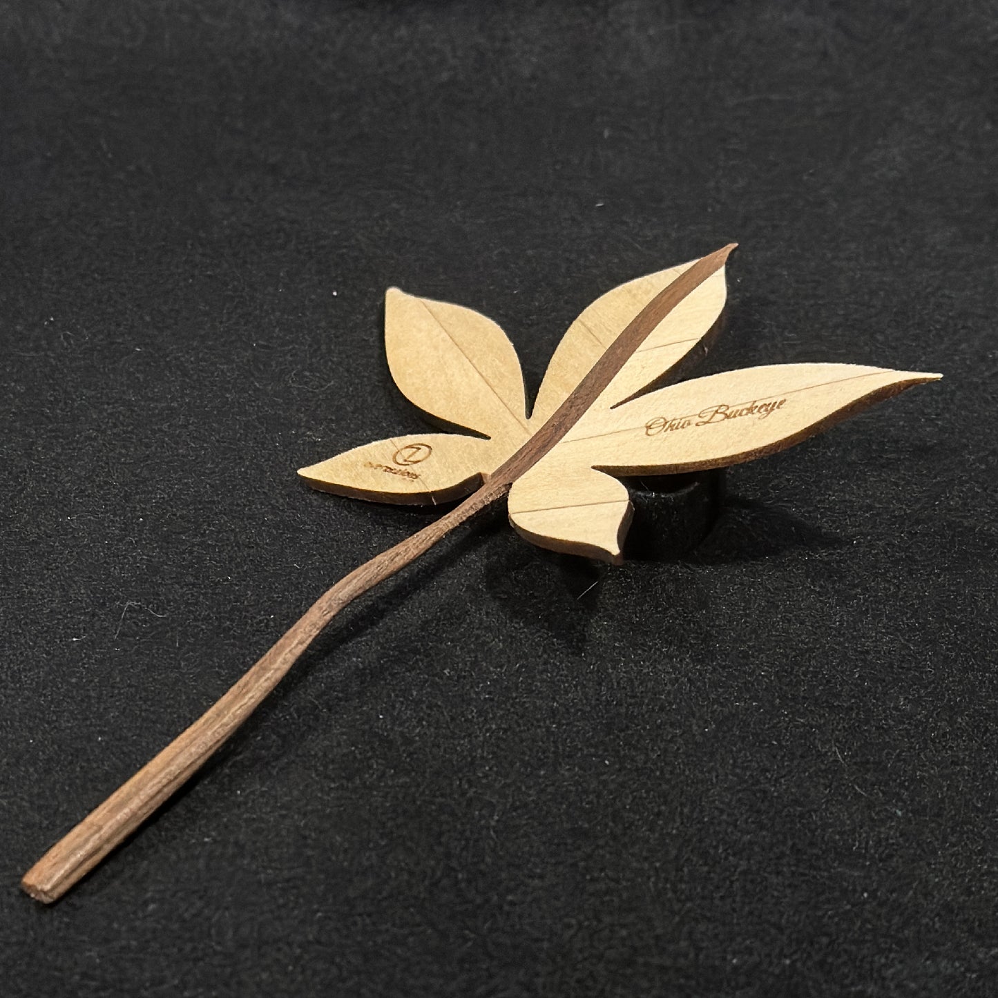 Ohio Buckeye Leaf Sculpture