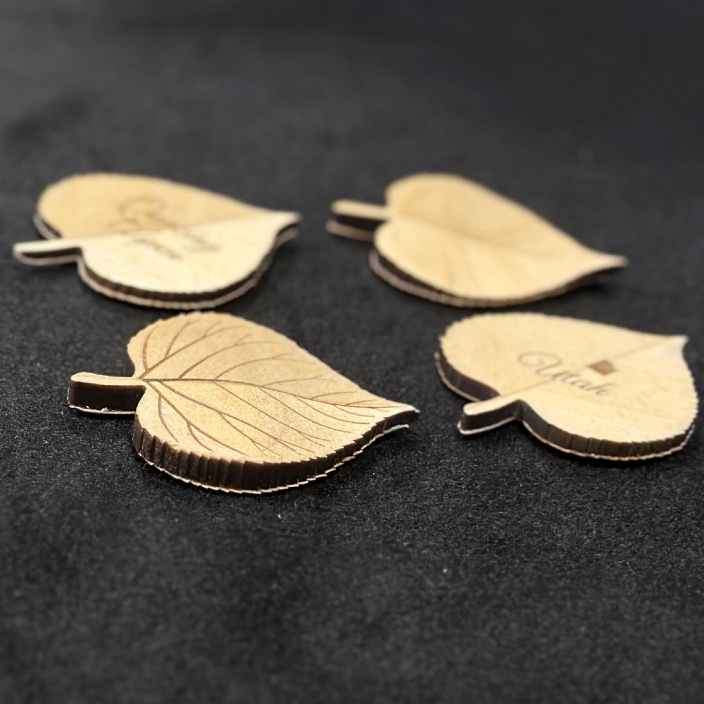 Quaking Aspen Leaf Magnet