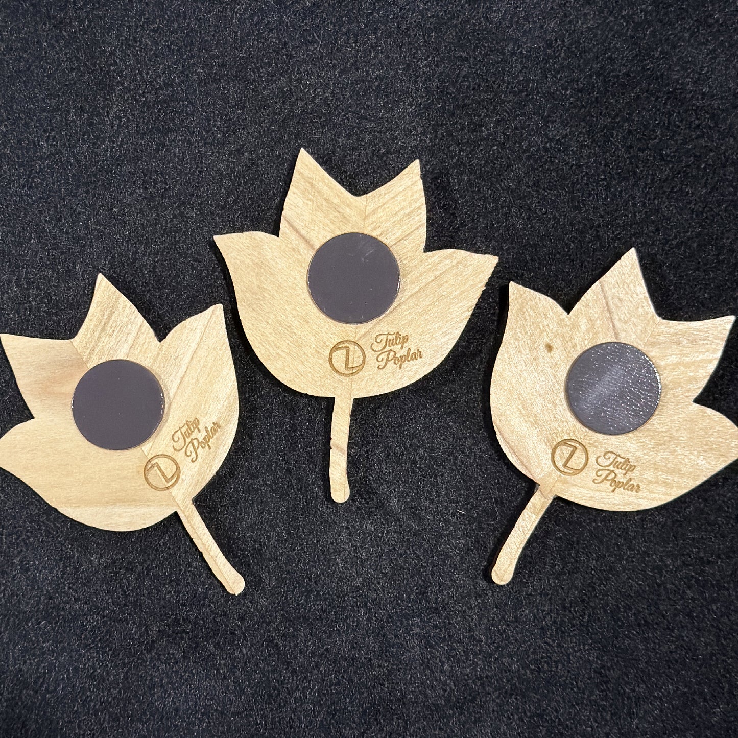 Tulip Poplar Leaf Magnet