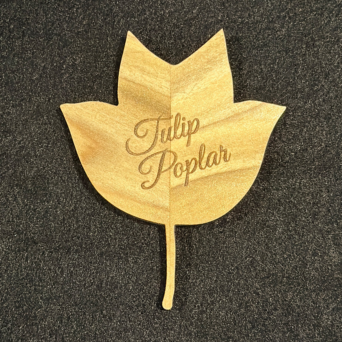 Tulip Poplar Leaf Magnet