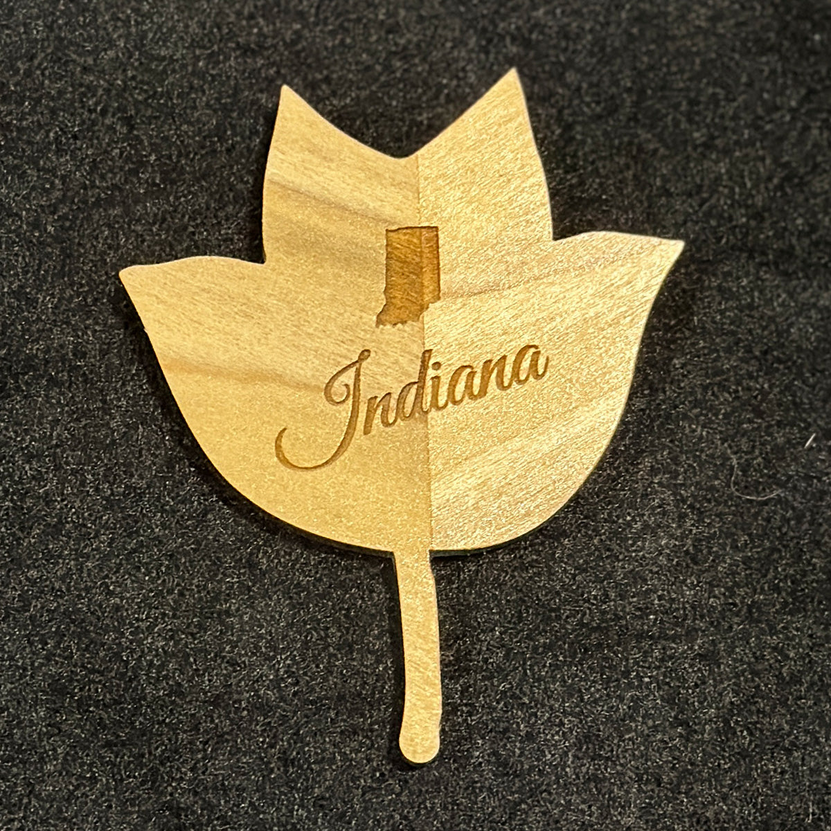 Tulip Poplar Leaf Magnet