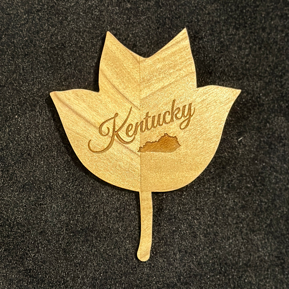 Tulip Poplar Leaf Magnet