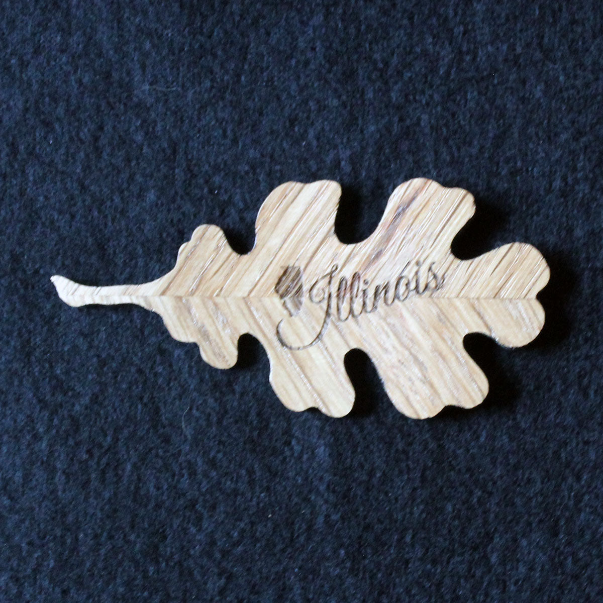White Oak Leaf Magnet