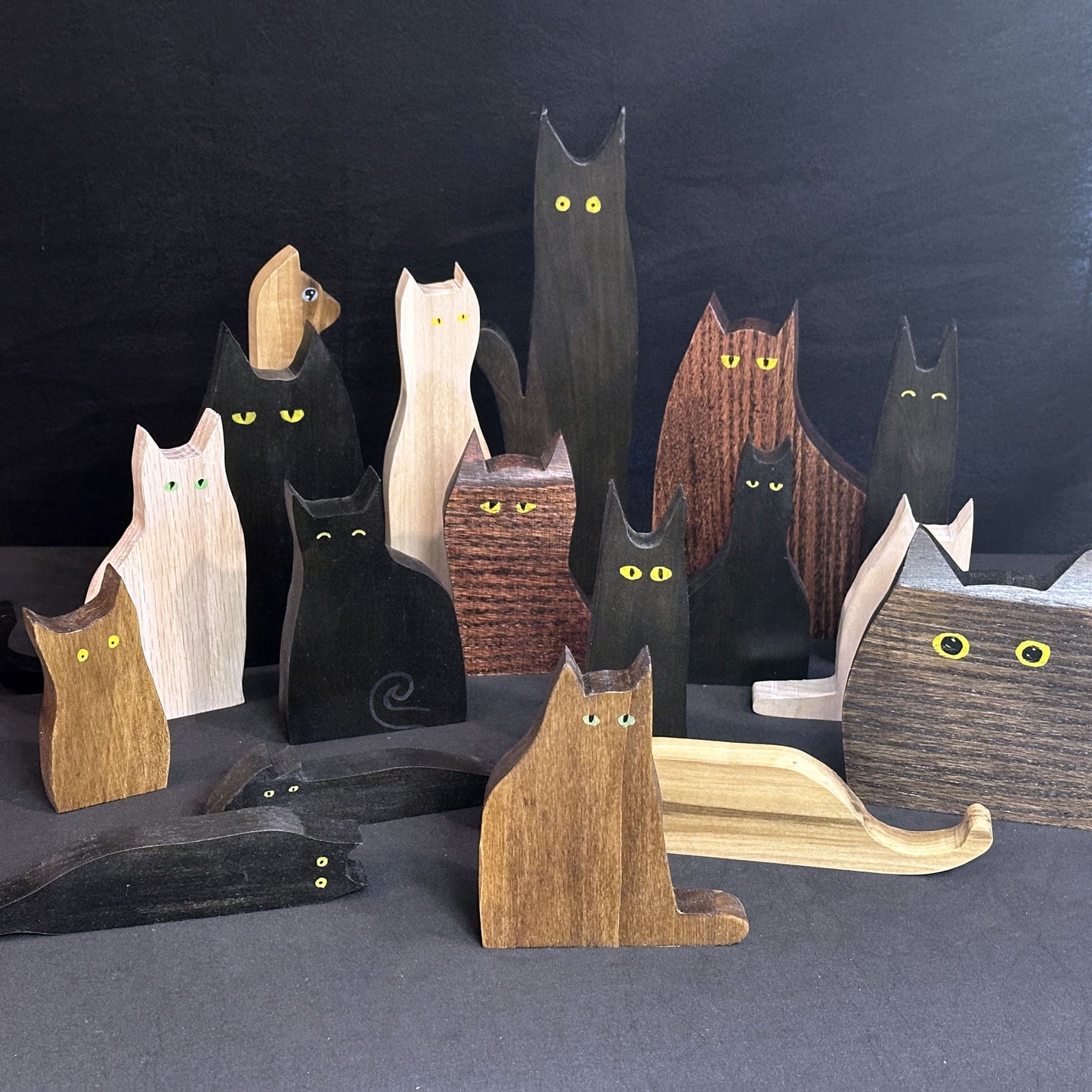 Scrap Cat Sculpture