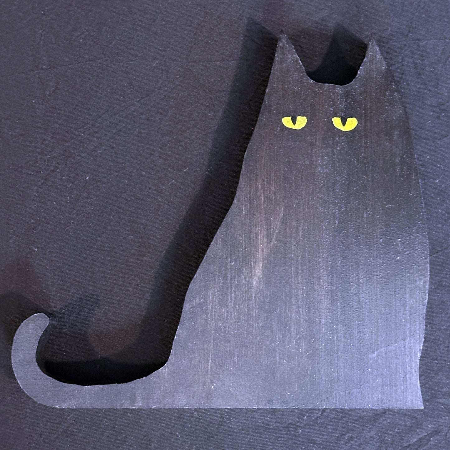 Scrap Cat Sculpture