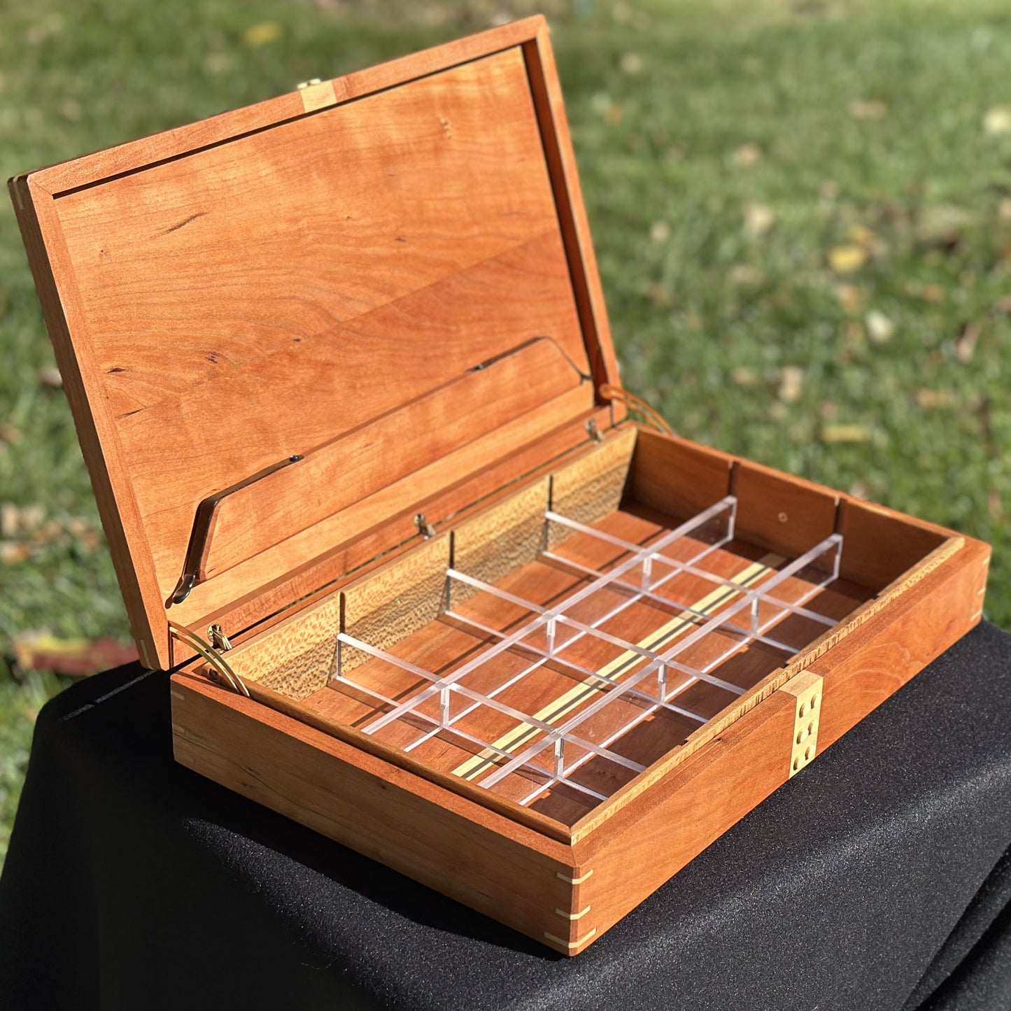 The Build Box 1.0: Cherry Wood Brick Mandala