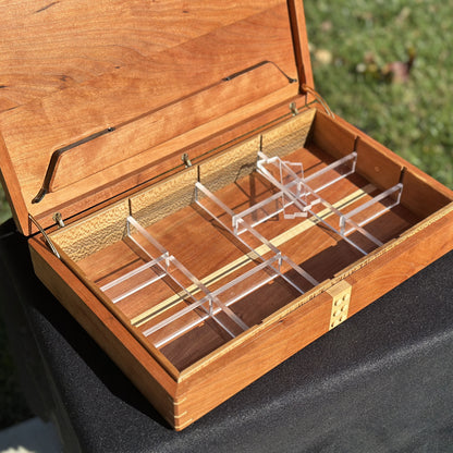 The Build Box 1.0: Cherry Wood Brick Mandala