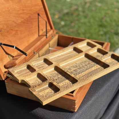 The Build Box 1.0: Cherry Wood Brick Mandala