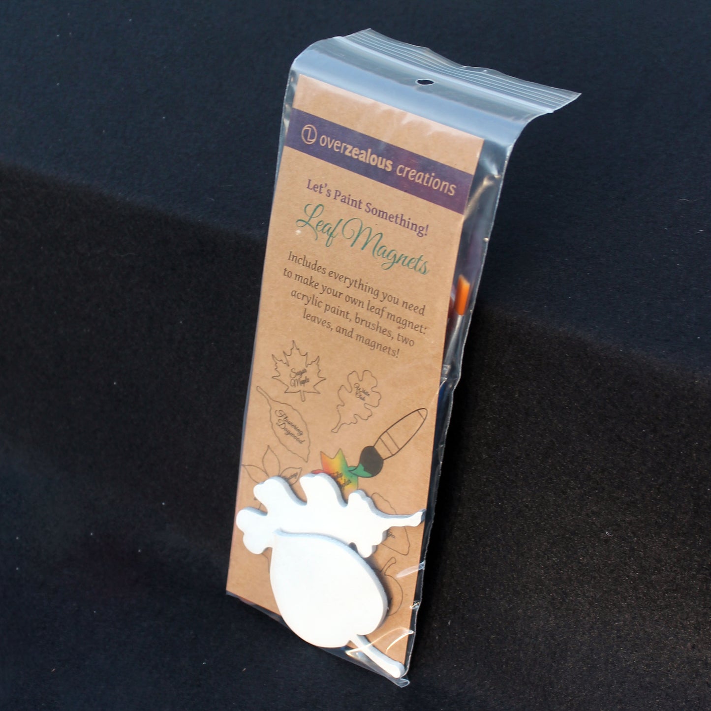 Paint-it-yourself Leaf Kit