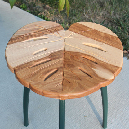 Monstera / Pothos Leaf Accent Table