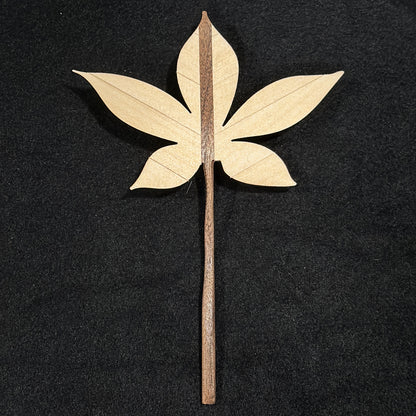 Ohio Buckeye Leaf Sculpture