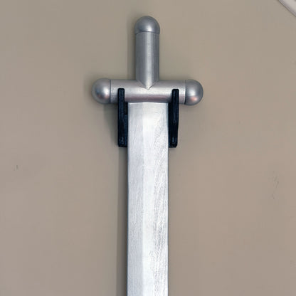 Life-Sized Classic Lego-Inspired Sword and Shield Mount