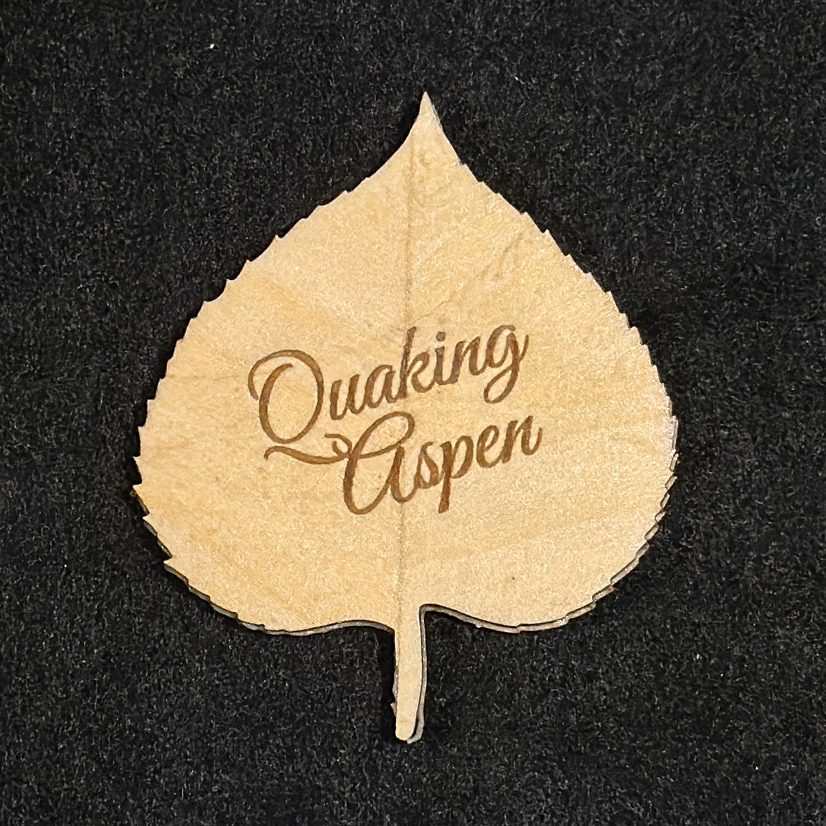 Quaking Aspen Leaf Magnet