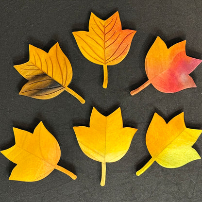 Tulip Poplar Leaf Magnet