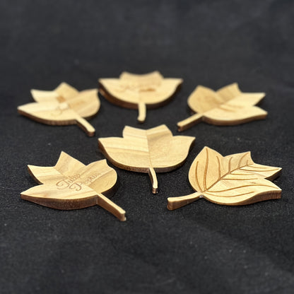 Tulip Poplar Leaf Magnet