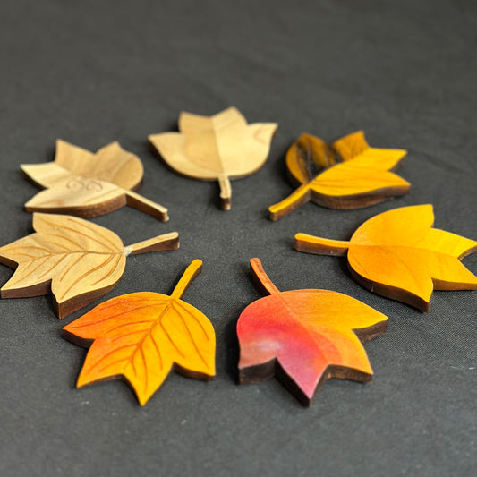 Tulip Poplar Leaf Magnet