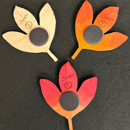 Sassafras Leaf Magnet
