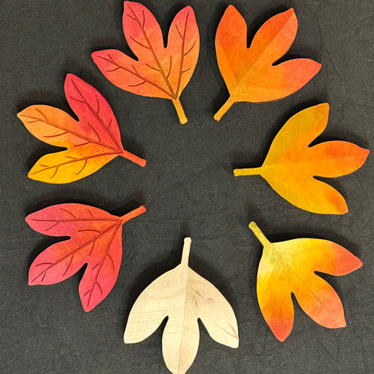 Sassafras Leaf Magnet