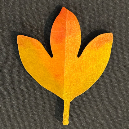 Sassafras Leaf Magnet