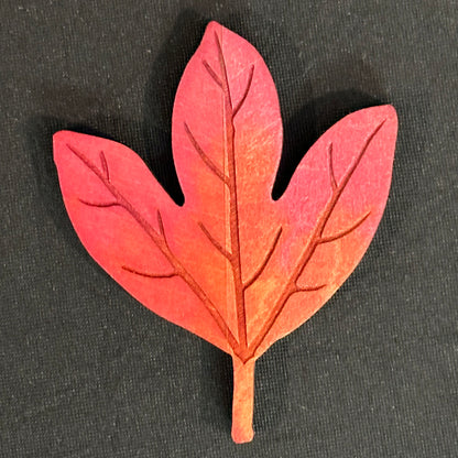 Sassafras Leaf Magnet