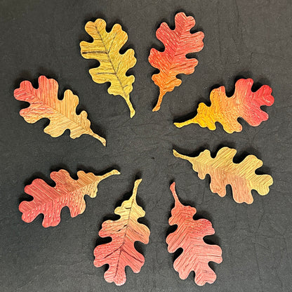 White Oak Leaf Magnet