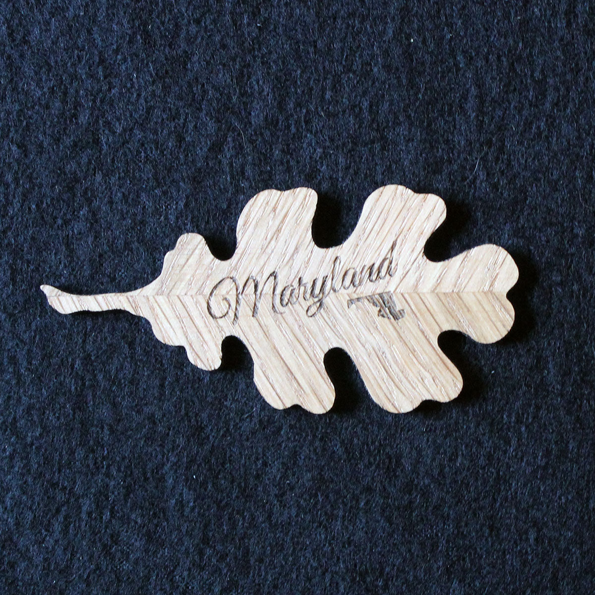 White Oak Leaf Magnet