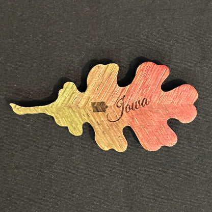White Oak Leaf Magnet