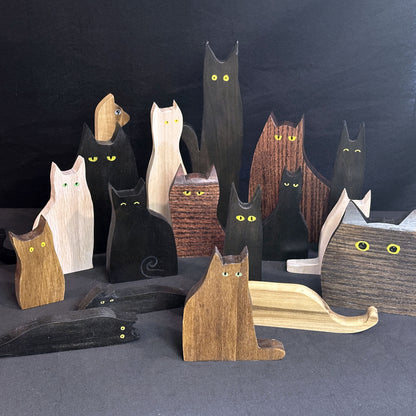 Scrap Cat Sculpture