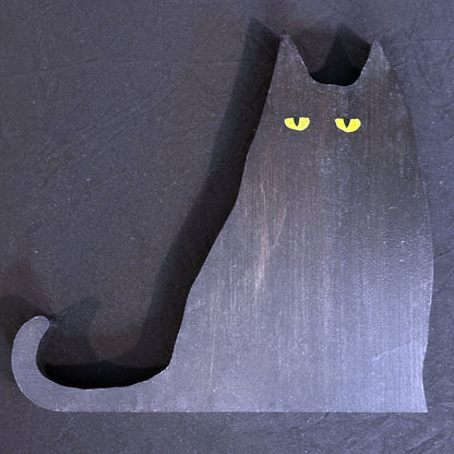 Scrap Cat Sculpture