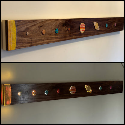The Solar System Light-Up Wall Art (44")