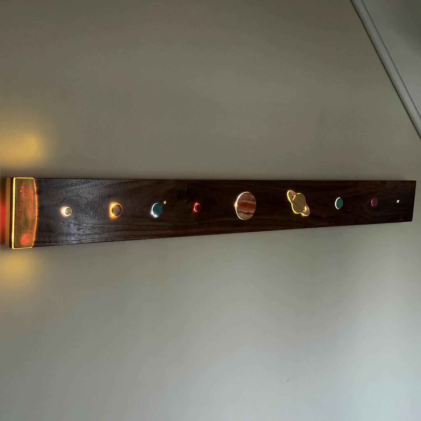 The Solar System Light-Up Wall Art (44")