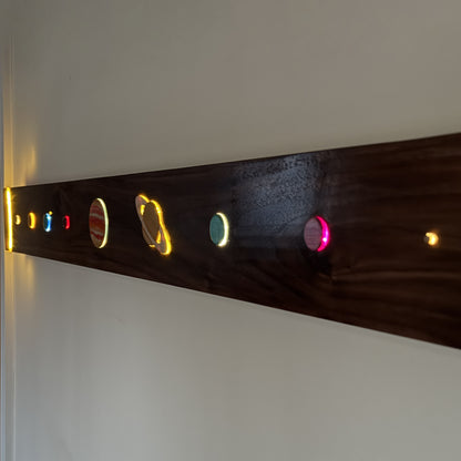 The Solar System Light-Up Wall Art (44")