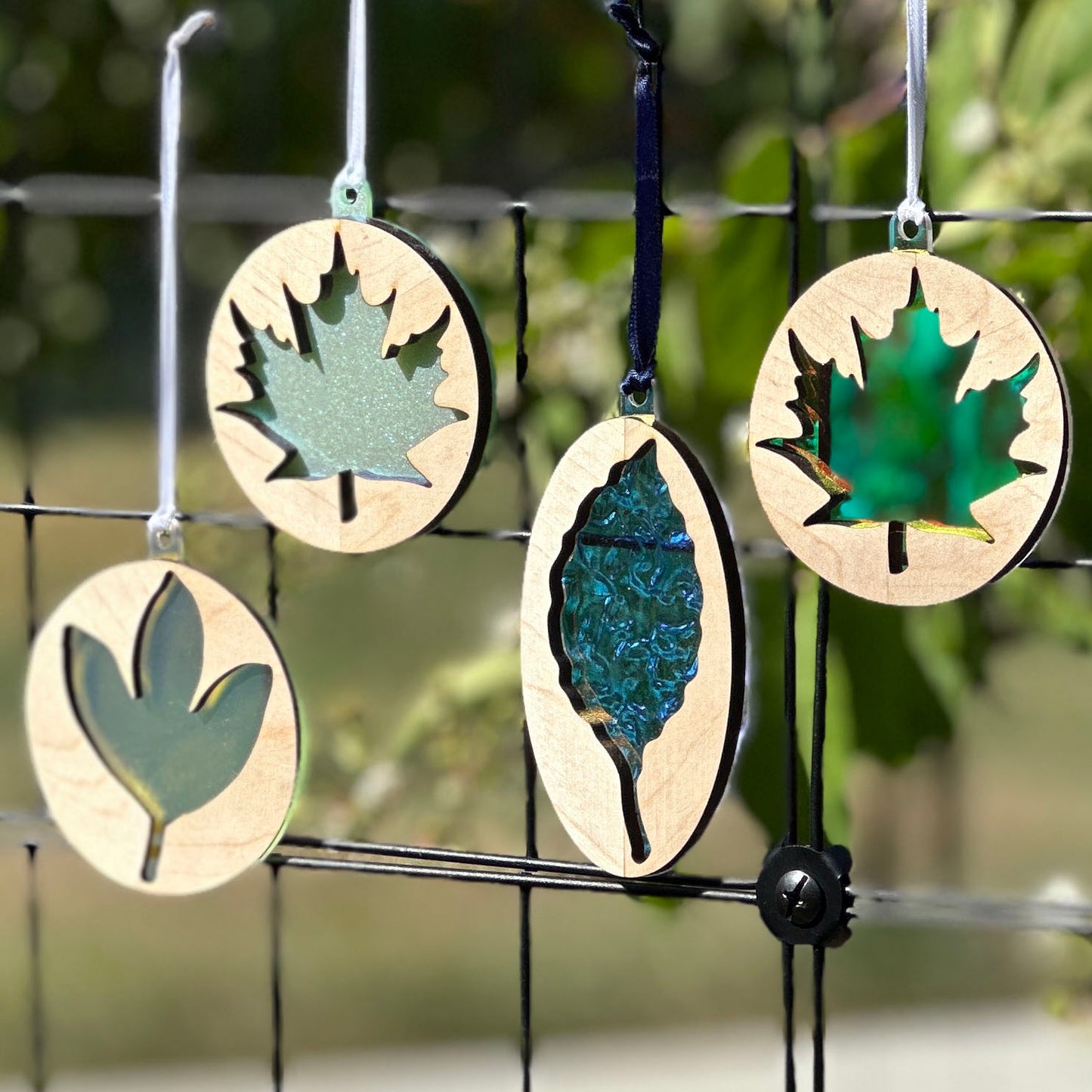 Leaf Sun Catcher Ornament