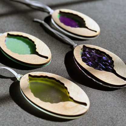 Leaf Sun Catcher Ornament