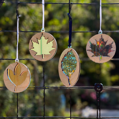 Leaf Sun Catcher Ornament