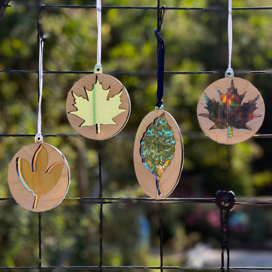 Leaf Sun Catcher Ornament