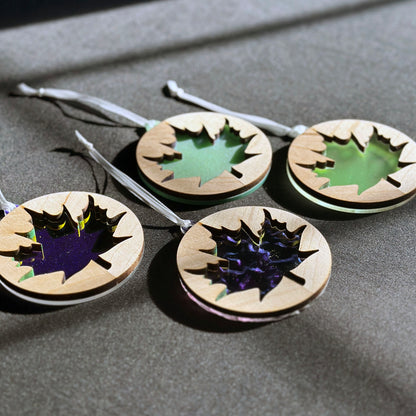Leaf Sun Catcher Ornament