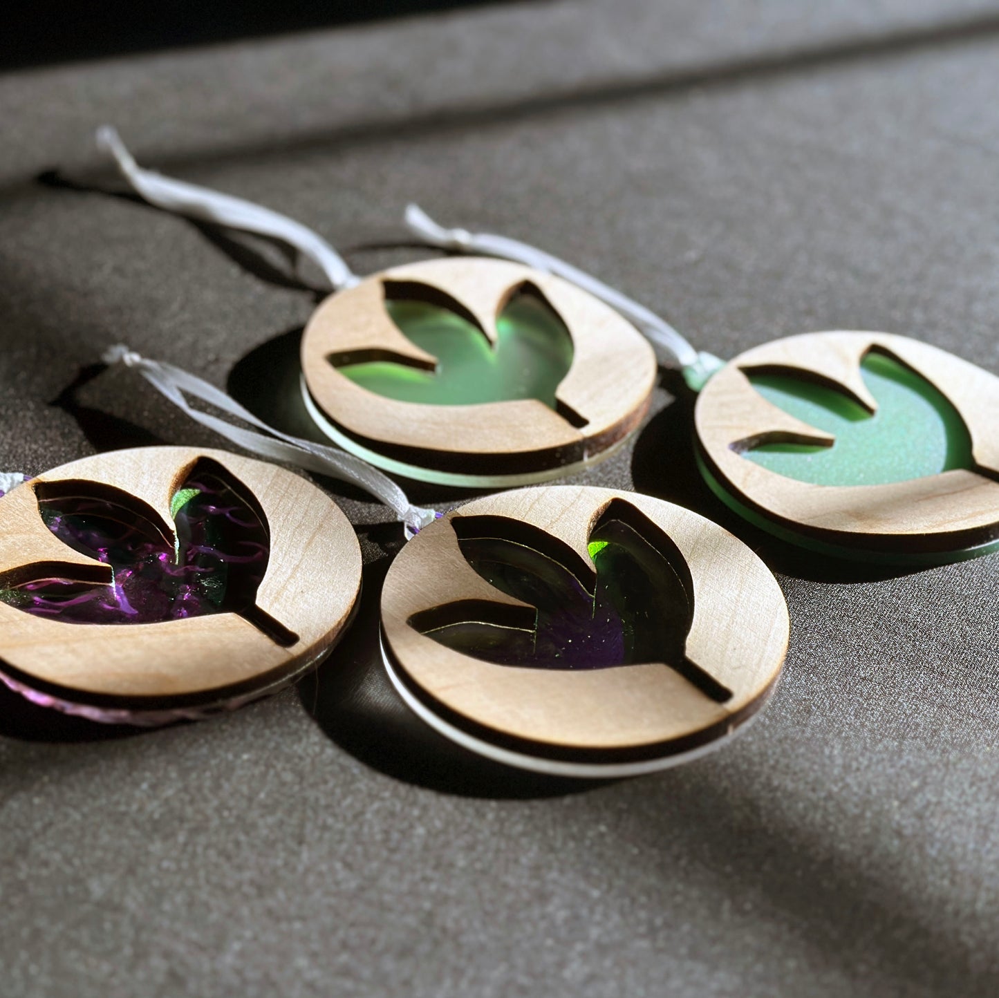 Leaf Sun Catcher Ornament
