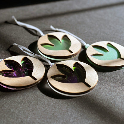 Leaf Sun Catcher Ornament