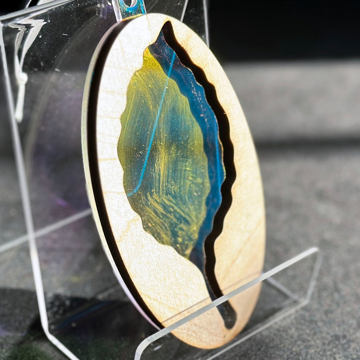 Leaf Sun Catcher Ornament