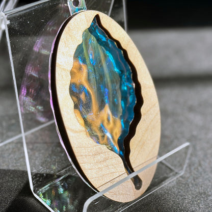Leaf Sun Catcher Ornament