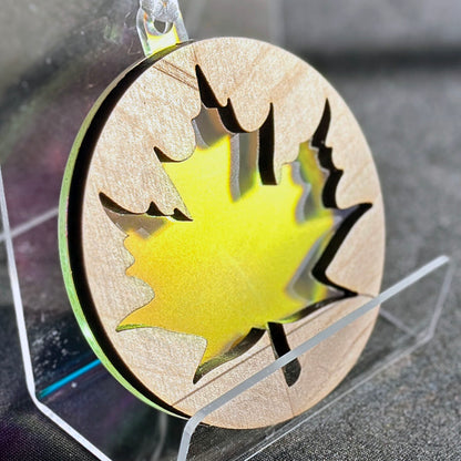 Leaf Sun Catcher Ornament