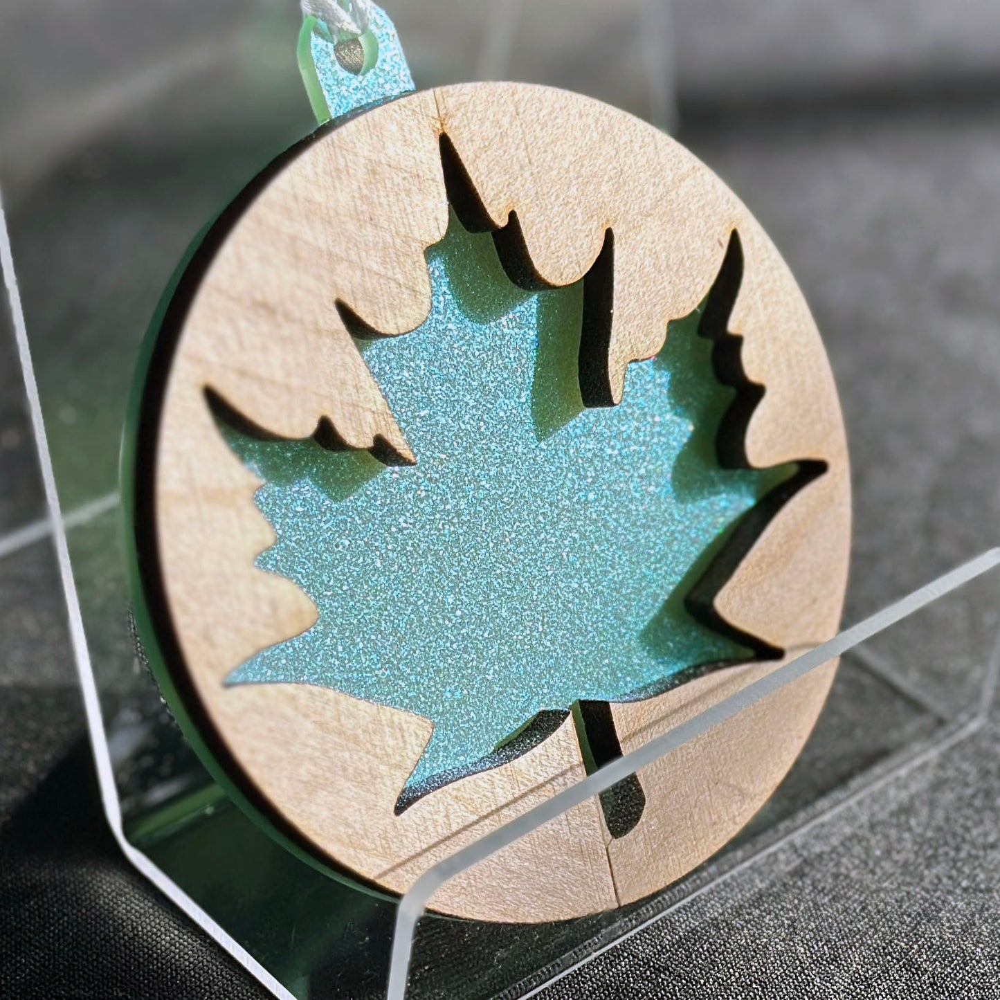 Leaf Sun Catcher Ornament