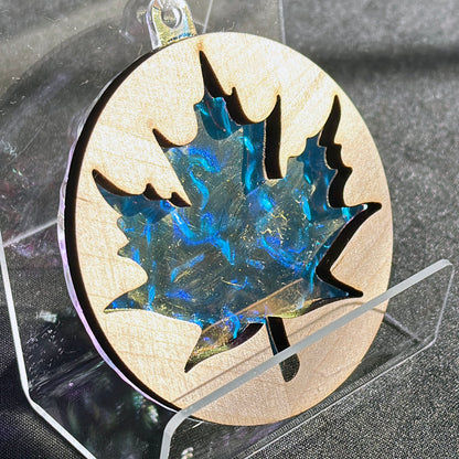 Leaf Sun Catcher Ornament