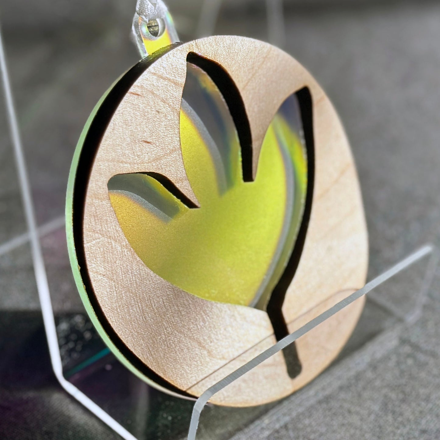 Leaf Sun Catcher Ornament