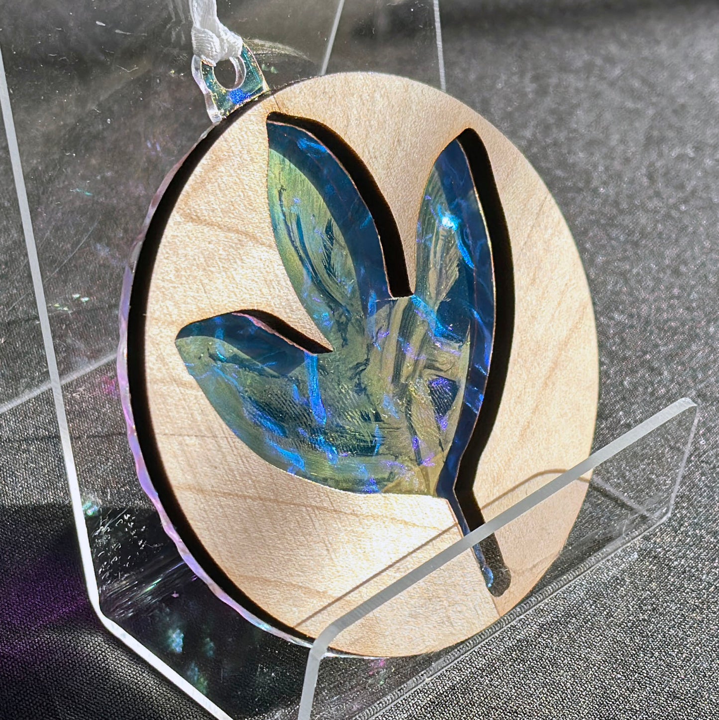 Leaf Sun Catcher Ornament