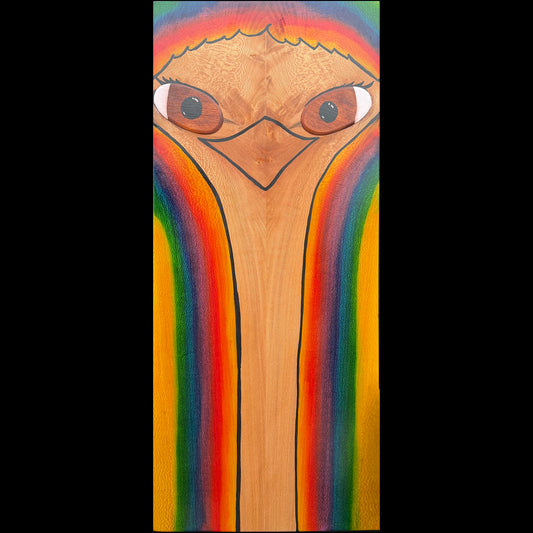 Wood Wall Art: The Emu